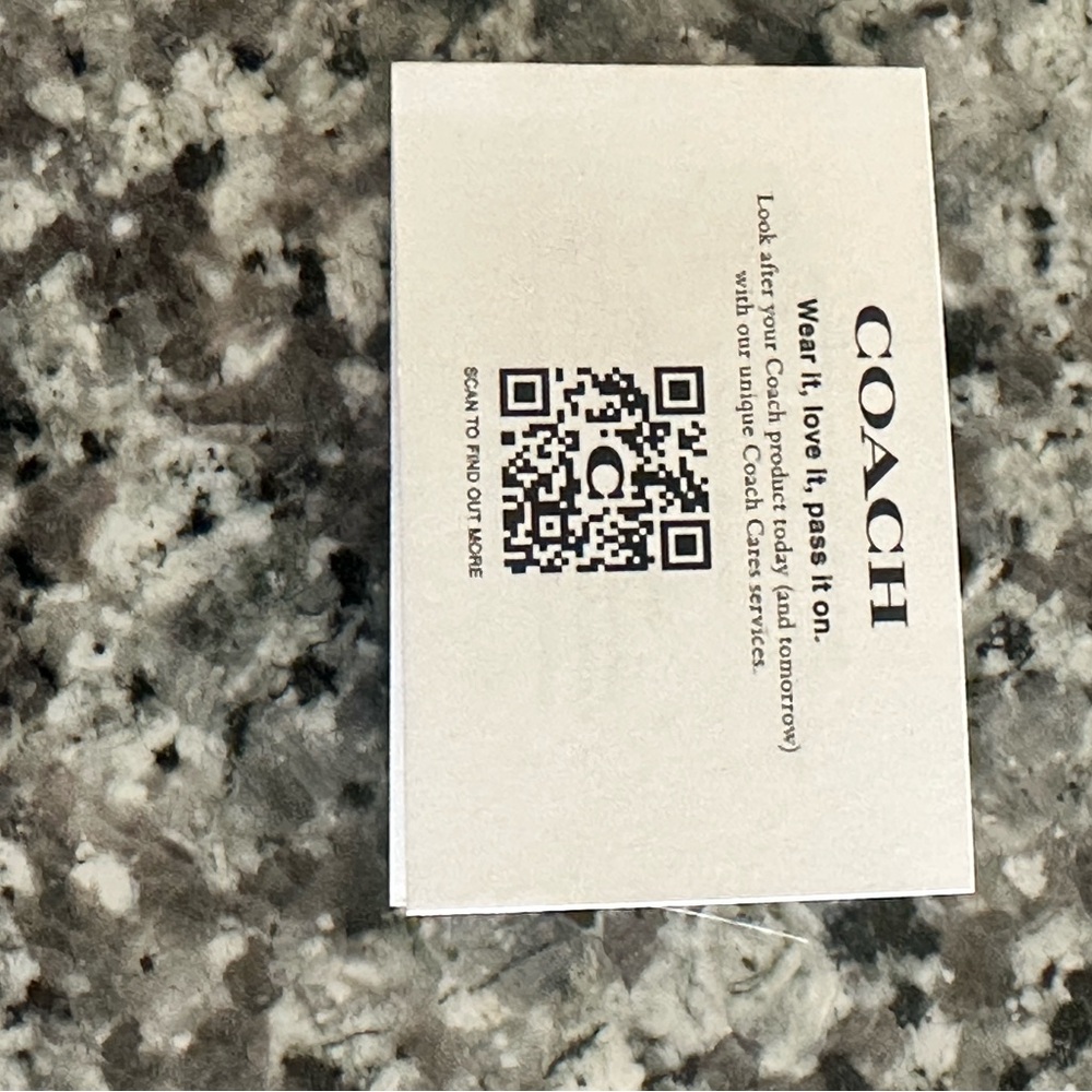 Coach Blue Patterned Crossbody Bag - Picture 5 of 6